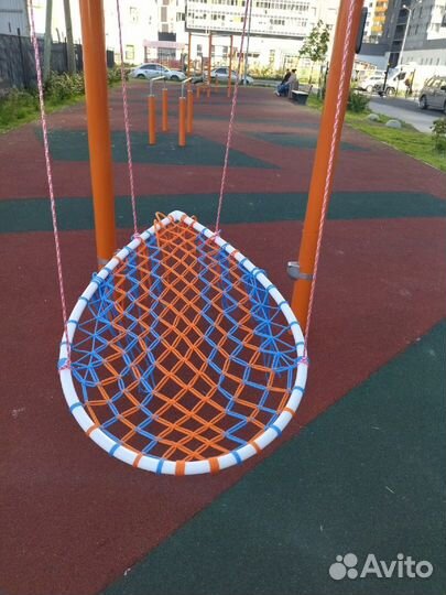 Подвесные качели гнездо для взрослого и ребенка