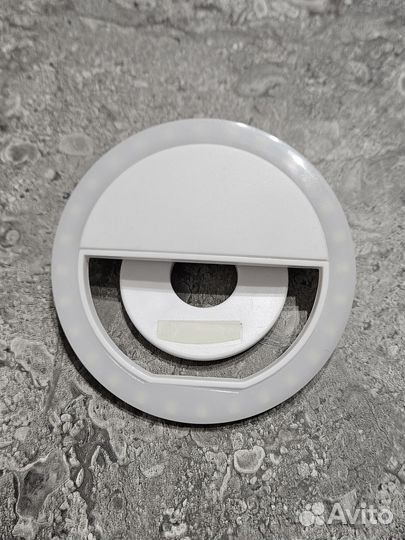 Кольцевая лампа для селфи на телефон