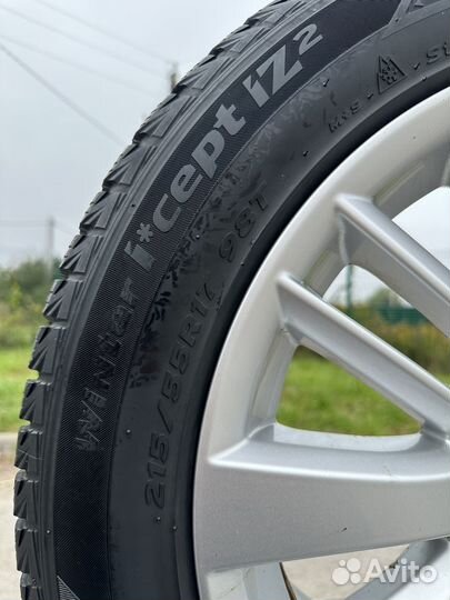 Комплект зимних колёс Nissan teana R17 215/55