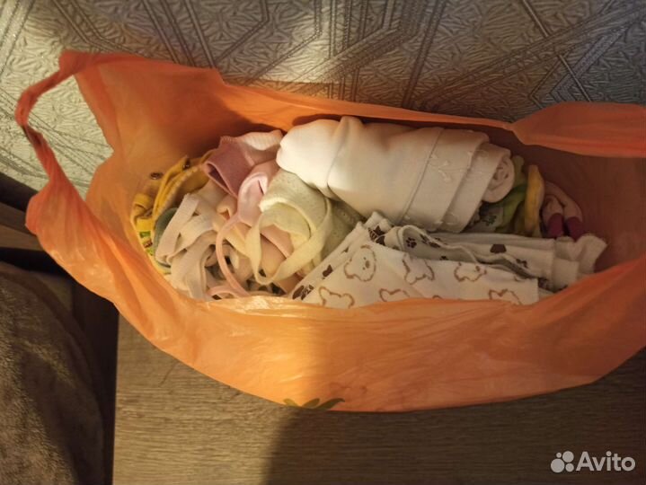 Вещи для девочки пакетом. От 0 до 3 месяцев