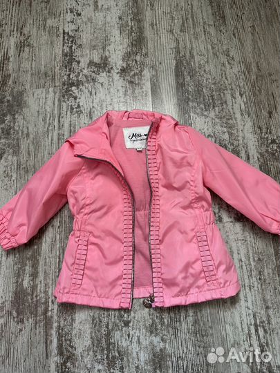 Ветровка для девочки 6-9 месяцев