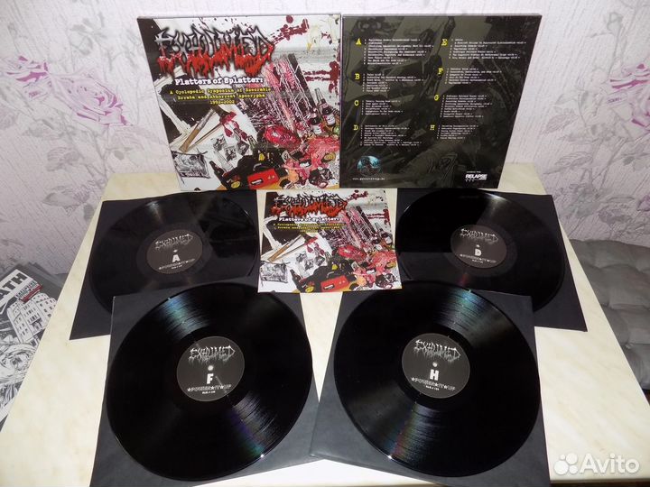 Виниловые пластинки Exhumed – Platters Of Splatter