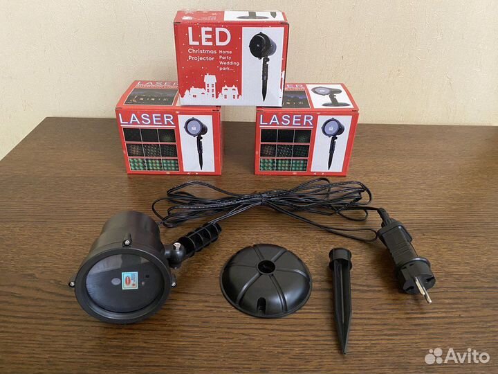 Уличный лазерный проектор