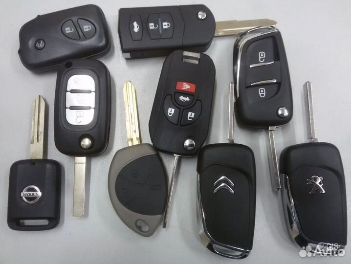 Изготовление дубликатов автомобильных ключей
