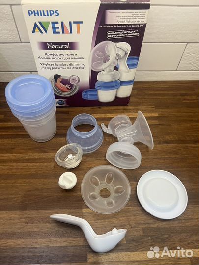 Молокоотсос ручной avent philips
