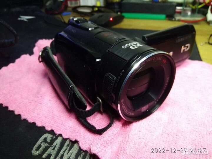 Видеокамера canon legria hf s10