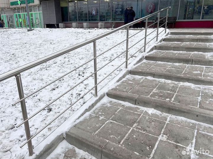 Перила из нержавейки