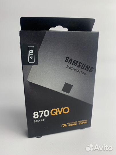 Samsung SSD 870 qvo 4tb