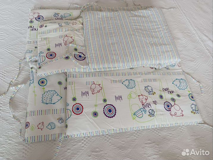 Бортики в детскую кроватку