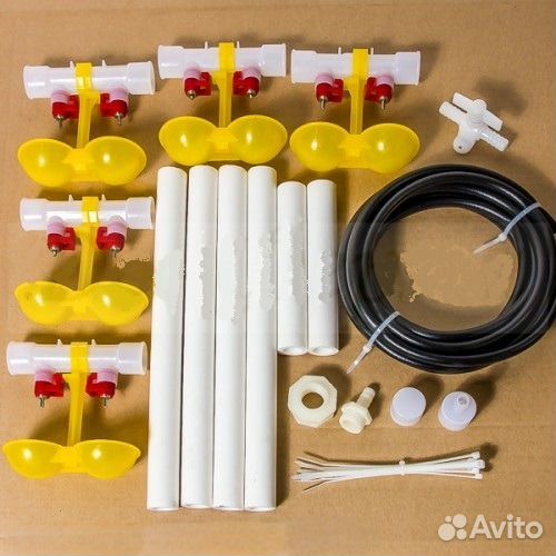 Поилки, кормушки для кроликов, перепелок, кур