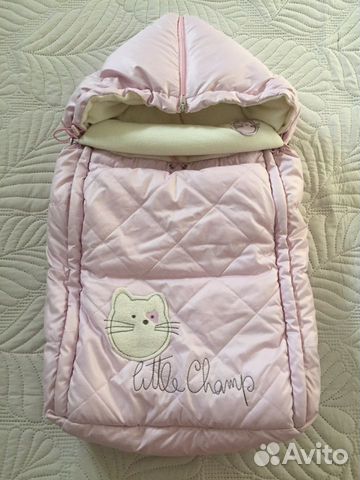 Конверт на выписку для девочки осень зима