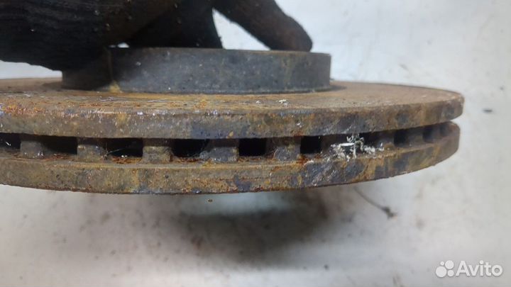 Диск тормозной Renault Megane 2, 2008