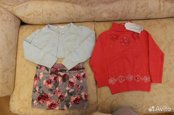 Одежда для девочки пакетом 98-104