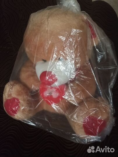 Большая мягкая игрушка медведь