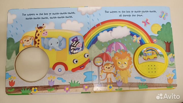 Детская музыкальная книжка на английском языке