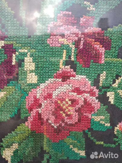 Картина вышивка