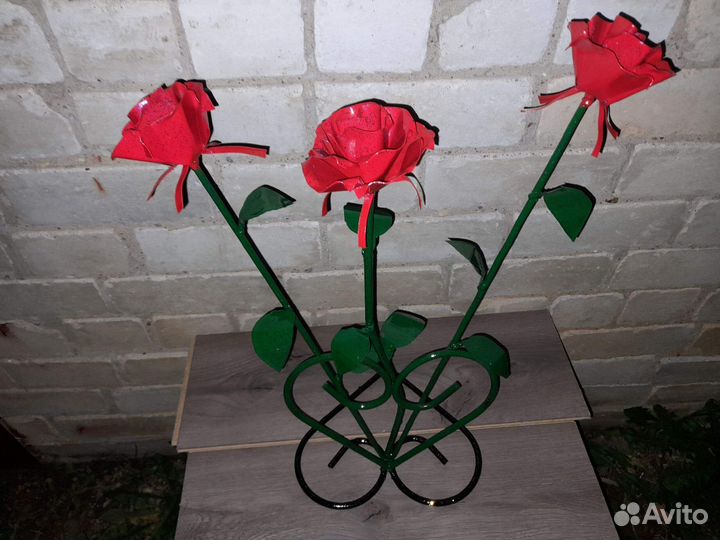 Розы из Металла