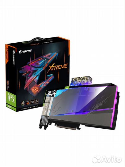 Видеокарта aorus RTX 3080 xtreme waterforce