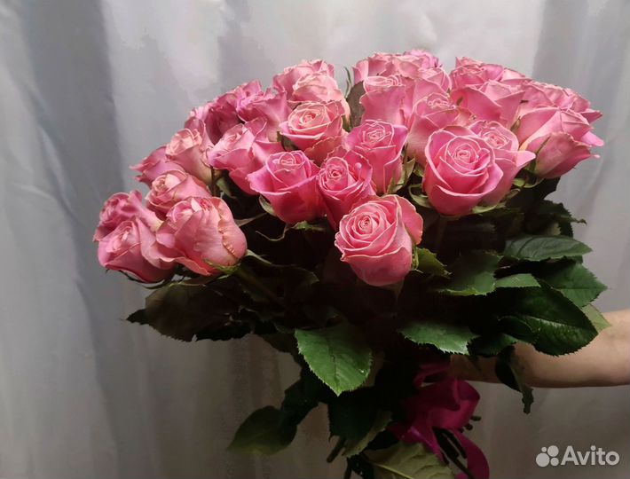 101 роза с доставкой, букет роз с доставкой