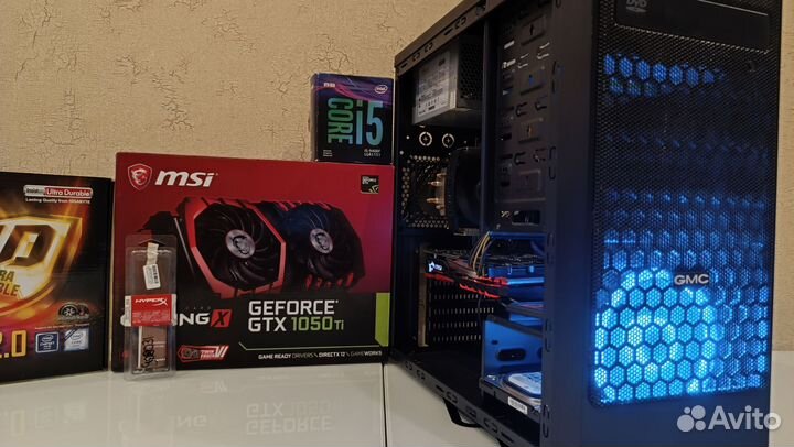 Игровой пк i5 9400 16gb GTX1050Ti