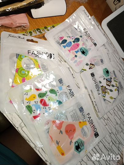 Пакеты, мешочки органза, маски детские