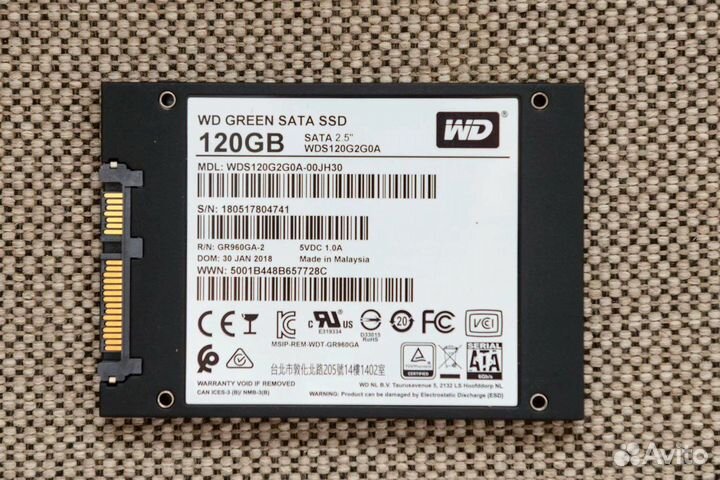 SSD WD Green 2.5