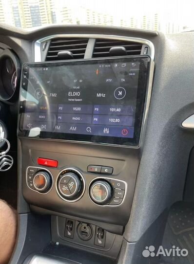 Магнитола Citroen C4 Android IPS