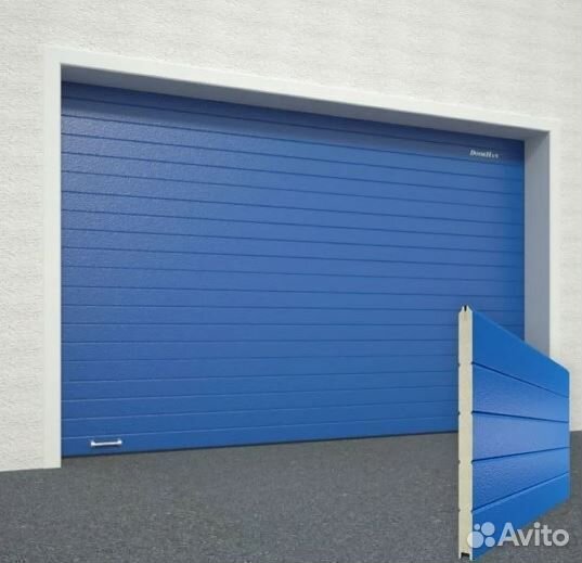 Гаражные секционные ворота дорхан 2750х2750