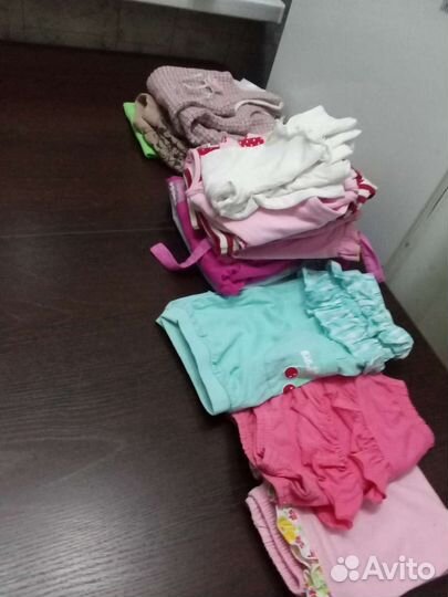 Детские вещи на девочку пакетом92-110