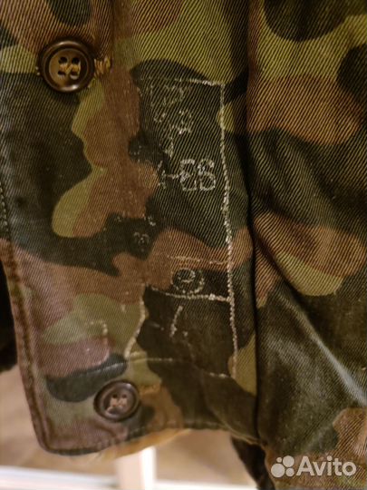 Бушлат в расцветки бутан-дубок