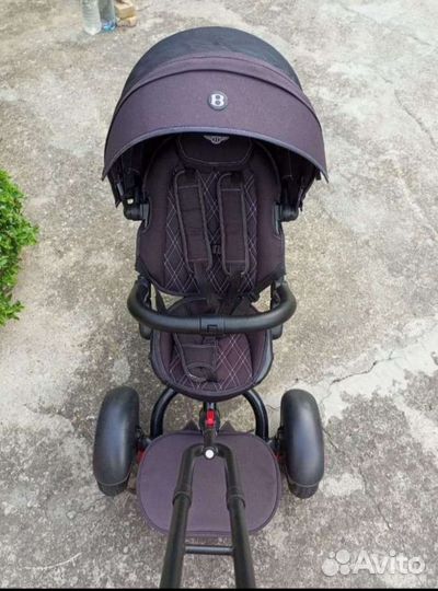 Детский велосипед с родительской ручкой