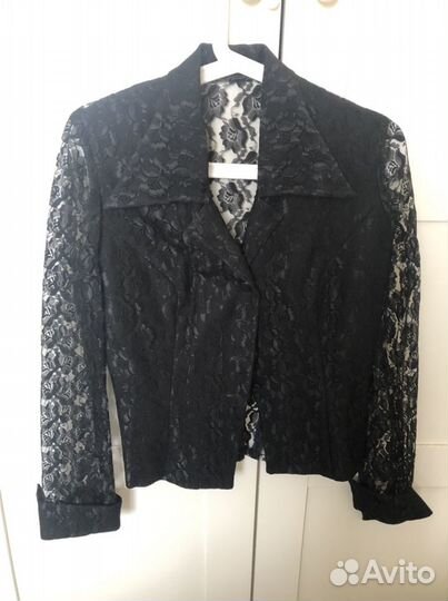 Блуза гипюр