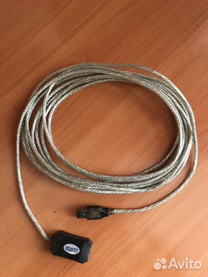 Кабель удлинительный USB 2.0 A(Male) - B(Female)