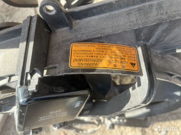 Вентилятор на mitsubishi lancer cedia