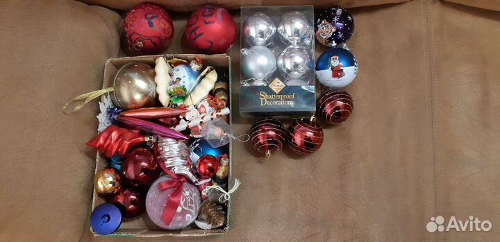 Елочные игрушки, гирлянда СССР