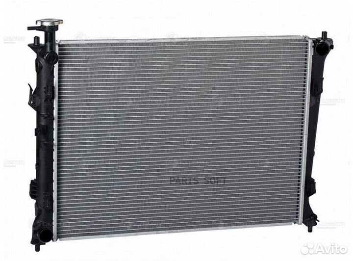 Радиатор охл. Kia Cerato (09) MT LRc08M1,LRC08M1,luzar