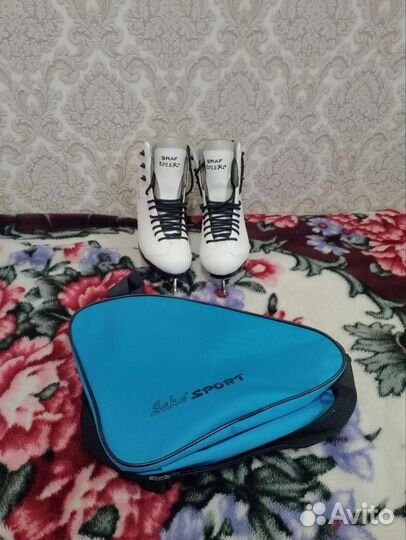 Женские фигурные коньки Граф Болеро 39размер