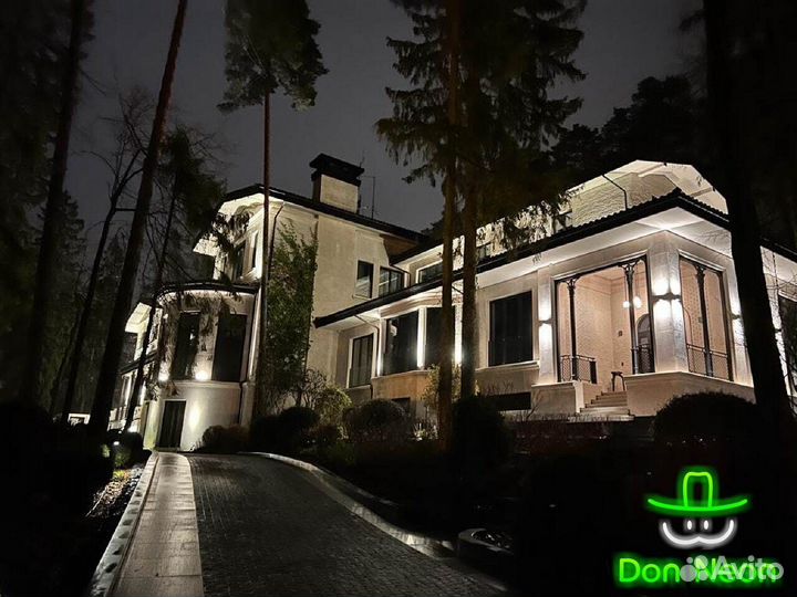 LED подсветка виллы