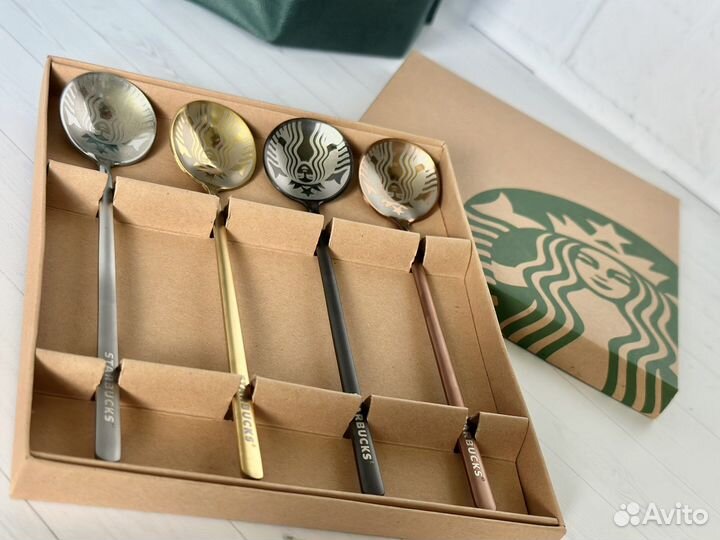 Подарочные Ложки Starbucks набор
