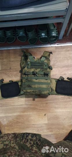 Бронежилет плитник с плитами