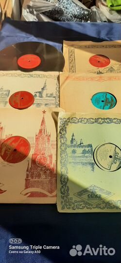 Виниловые пластинки СССР