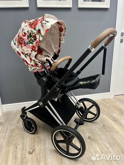 Коляска cybex priam III 2 в 1 Spring Blossom