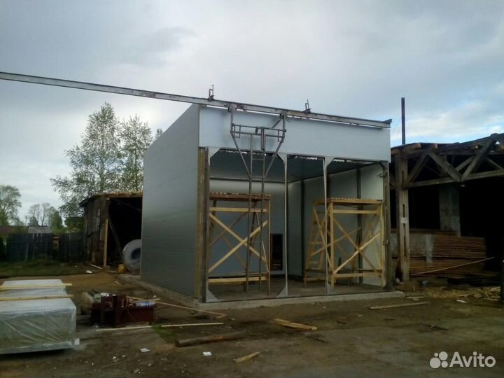 Сушильная камера для древесины 25 м3 с увн-250