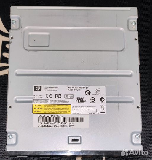 DVD-RW приводы HP dvd1270 и NEC-3520A
