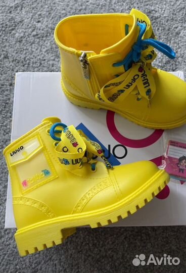 Ботинки резиновые Liu jo, р.26-35