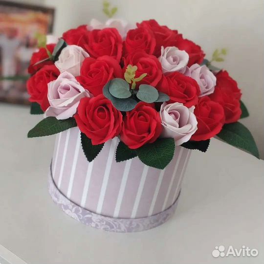 Мыльные розы букеты