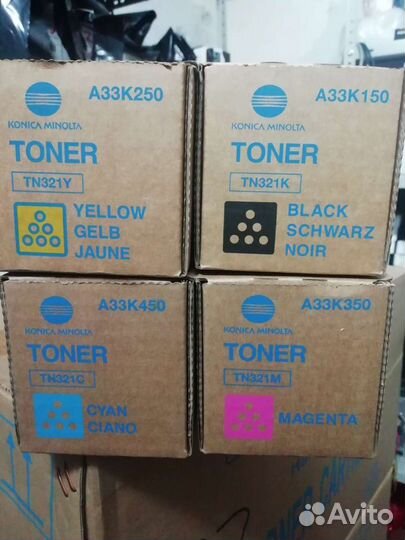 Тонер-картридж Konica Minolta TN 321