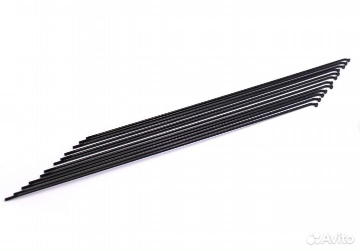 Спица велосипедная 294 мм черная нержавеющая сталь