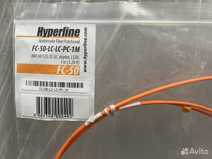 Патч корд оптический