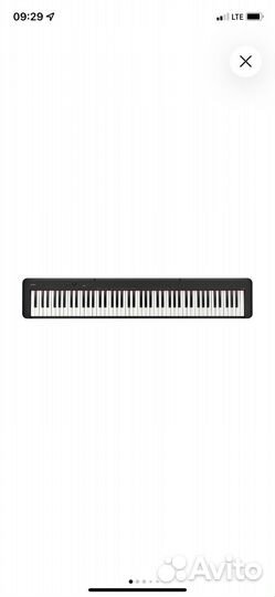 Цифровое пианино casio cdp s100 новое